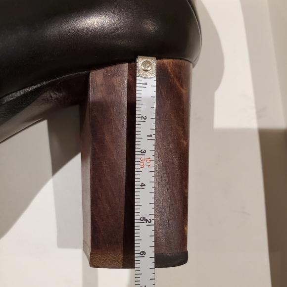 CoSTUME NATIONAL Brown Block Heels - Size 5.5 - Picture 12 of 12